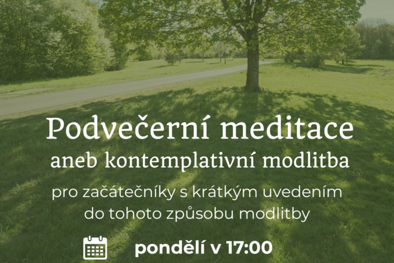 Kontemplativní pondělky se vracejí