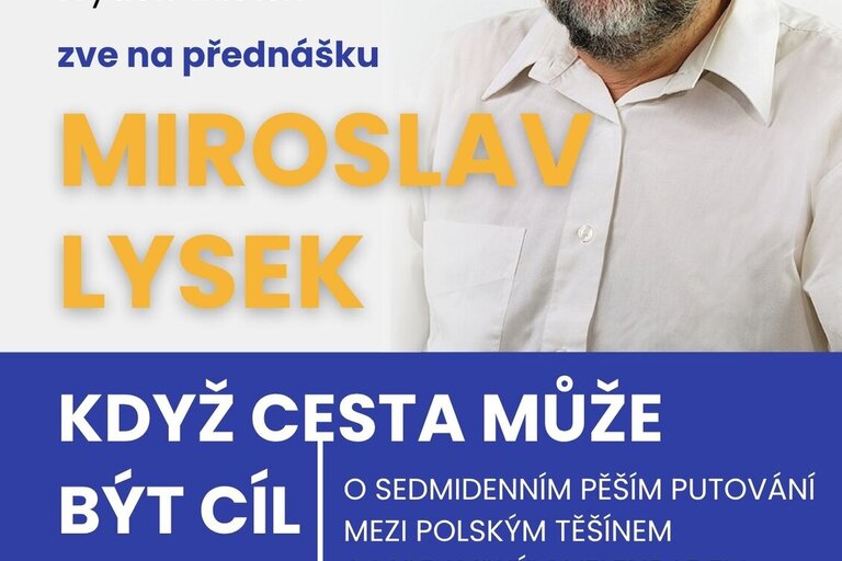 Přednáška o putování mezi Cieszynem a Velehradem