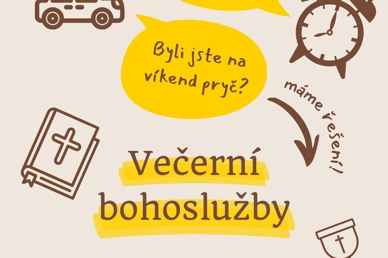 Novinka! Večerní bohoslužba